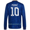 Camiseta de fútbol Manga Larga Real Madrid Luka Modrić 10 Segunda Equipación 2021/22 - Hombre